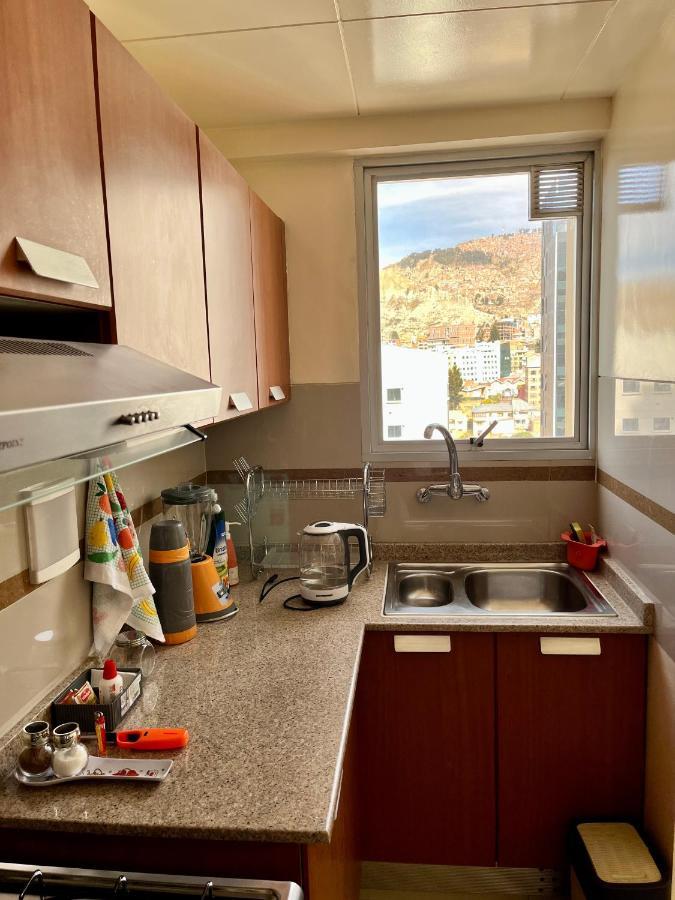 Moderno Y Comodo Apartamento Con La Mejor Ubicacion En Sopocachi Apartment La Paz Bagian luar foto